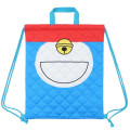 Japan Doraemon Gym Sack Knapsack Drawstring Backpack - Quilted - 1