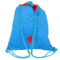 Japan Doraemon Gym Sack Knapsack Drawstring Backpack - Quilted - 2