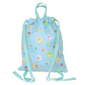 Japan San-X Gym Sack Knapsack Drawstring Backpack - Sumikko Gurashi / Fruits Blue - 2