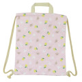 Japan Miffy Gym Sack Knapsack Drawstring Backpack - Pink / Quilted - 1