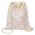 Japan Miffy Gym Sack Knapsack Drawstring Backpack - Pink / Quilted - 2