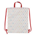 Japan Chiikawa Gym Sack Knapsack Drawstring Backpack - Chiikawa & Hachiware & Usagi / Cherry - 1