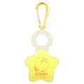 Japan Kirby Towel Holder Plastic Bottle Holder with Carabiner - Yellow Star - 1