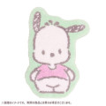 Japan Sanrio Soft Fluffy Die-Cut Carpet Mat - Pochacco / Smile - 1