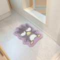 Japan Sanrio Soft Fluffy Die-Cut Carpet Mat - Bad Badtz-maru / Smile - 3