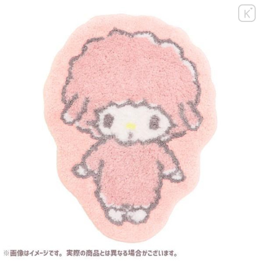 Japan Sanrio Soft Fluffy Die-Cut Carpet Mat - My Sweet Piano / Smile - 1