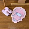 Japan Sanrio Soft Fluffy Die-Cut Carpet Mat - My Sweet Piano / Smile - 2