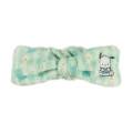 Japan Sanrio Fluffy Hair Turban - Pochacco / Stripe Flower - 1