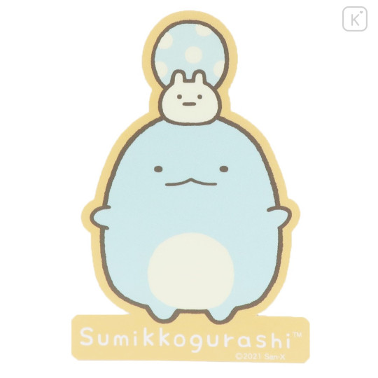 Japan San-X Vinyl Sticker - Sumikko Gurashi / Tokage & Nisetsumuri - 1