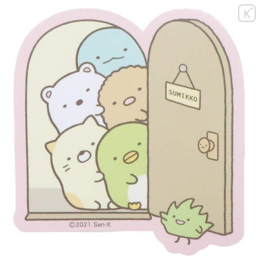 Japan San-X Vinyl Sticker - Sumikko Gurashi / Zassou's Room - 1