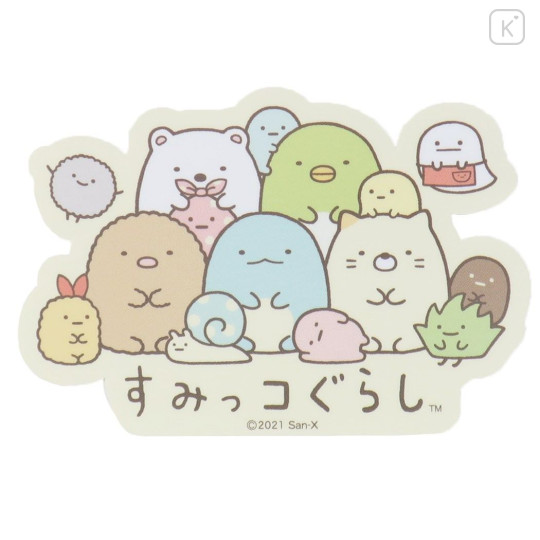 Japan San-X Vinyl Sticker - Sumikko Gurashi / Friends - 1