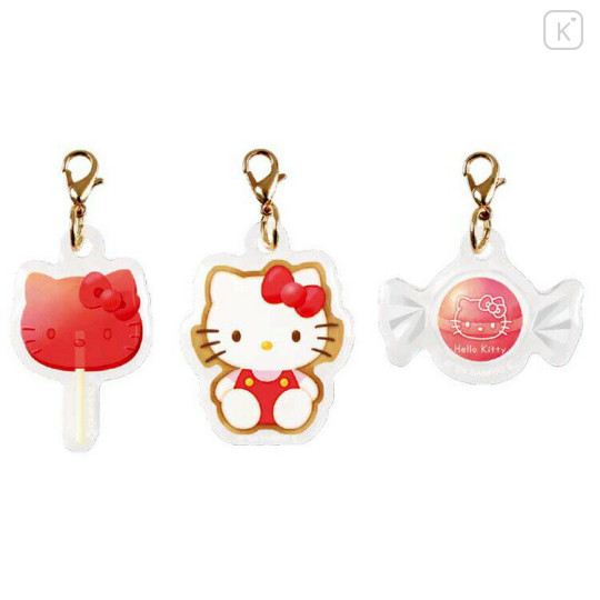 Japan Sanrio Acrylic Charm - Hello Kitty / Lollipop Candy - 1