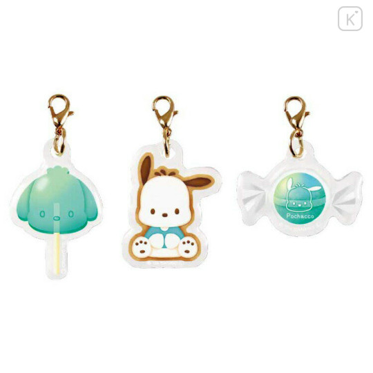 Japan Sanrio Acrylic Charm - Pochacco / Lollipop Candy - 1