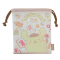 Japan Sanrio Drawstring Pouch - Pompompurin / Delicious - 1