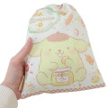 Japan Sanrio Drawstring Pouch - Pompompurin / Delicious - 2