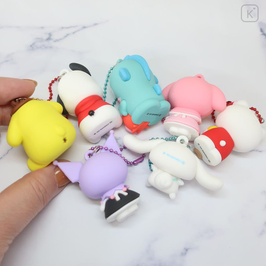 Japan Sanrio 3D Keychain - Pompompurin & Muffin - 3