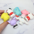 Japan Sanrio 3D Keychain - Pompompurin & Muffin - 3