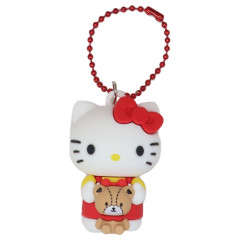 Japan Sanrio 3D Keychain - Hello Kitty : Tiny Chum