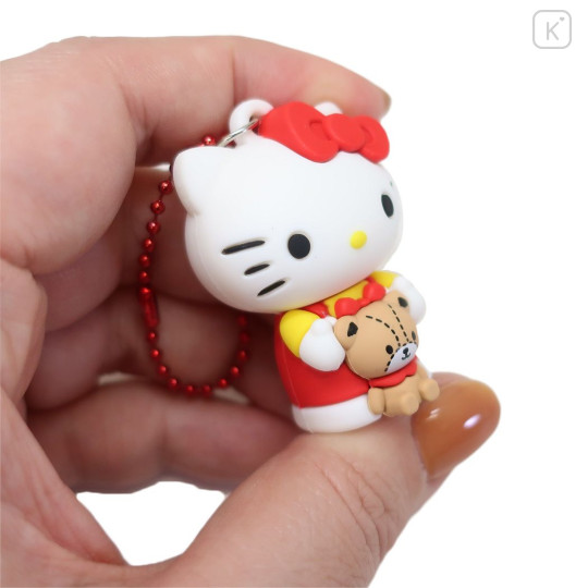 Japan Sanrio 3D Keychain - Hello Kitty : Tiny Chum - 2