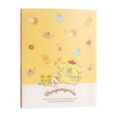 Japan Sanrio B5 26 Hole Binder - Pompompurin