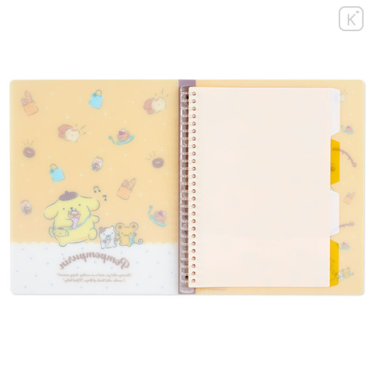 Japan Sanrio B5 26 Hole Binder - Pompompurin - 3