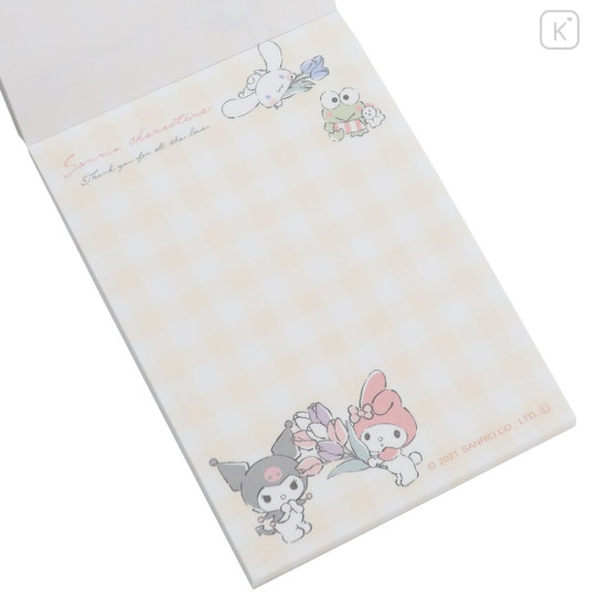 Japan Sanrio Mini Notepad - Characters / Tulip - 3