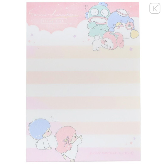 Japan Sanrio Mini Notepad - Characters / Good Dream - 3