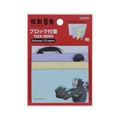 Japan Monster Kaiju No. 8 Tack Memo Pad Sticky Notes - Red