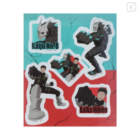 Japan Monster Kaiju No. 8 Clear Vinyl Sticker - Kafka Hibino - 1