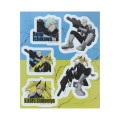 Japan Monster Kaiju No. 8 Clear Vinyl Sticker - Reno Ichikawa & Kikoru Shinomiya - 1