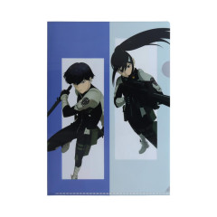 Japan Monster Kaiju No. 8 A4 Clear File Folder - Captain Mina Ashiro & Soshiro Hoshina