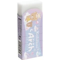 Japan San-X Arch Eraser - Rilakkuma / Sky Curly Cotton Candy