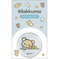 Japan San-X Glass Round Chopstick Rest - Kiiroitori & Rilakkuma - 1