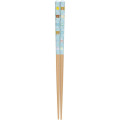 Japan San-X Chopsticks 21cm - Rilakkuma / Let's All Be Full And Satisfied - 2