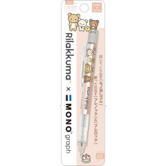 Japan San-X Mono Graph Shaker Mechanical Pencil - Rilakkuma / New Basic Rilakkuma