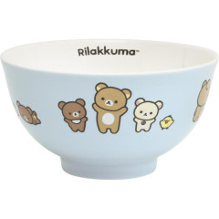 Japan San-X Pottery Bowl - Rilakkuma / New Basic Rilakkuma