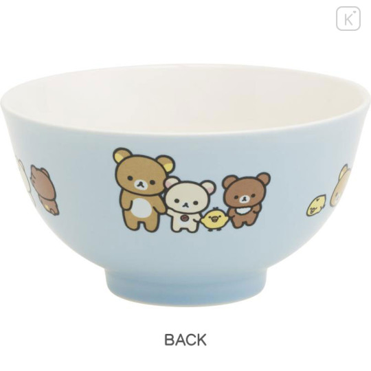 Japan San-X Pottery Bowl - Rilakkuma / New Basic Rilakkuma - 2