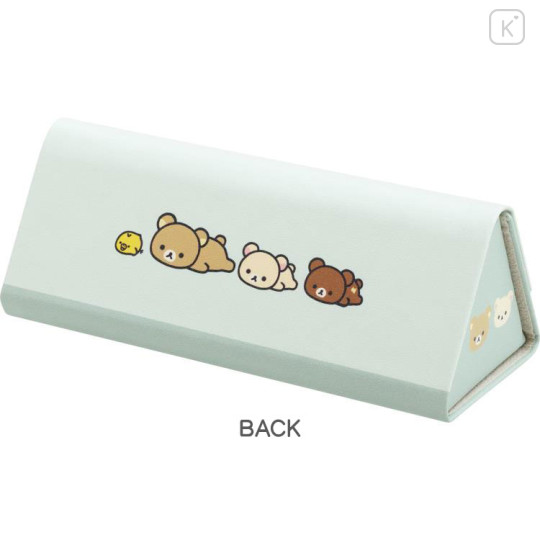 Japan San-X Triangular Glasses Case - Rilakkuma / New Basic Rilakkuma - 3