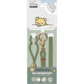 Japan San-X Smartphone Shoulder Strap - Rilakkuma : Green - 1