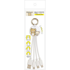 Japan San-X Multi Charging Cable - Rilakkuma