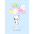 Japan Peanuts B6 Planner Monthly Schedule Book - 2025 / Snoopy Balloon Blue - 1