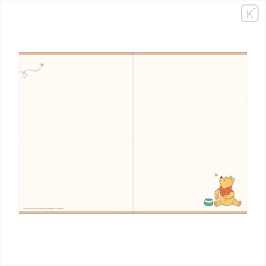 Japan Disney B6 Planner Monthly Schedule Book - 2025 / Pooh Hunny - 3