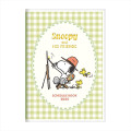 Japan Peanuts B6 Planner Monthly Schedule Book - 2025 / Snoopy Gingham - 1