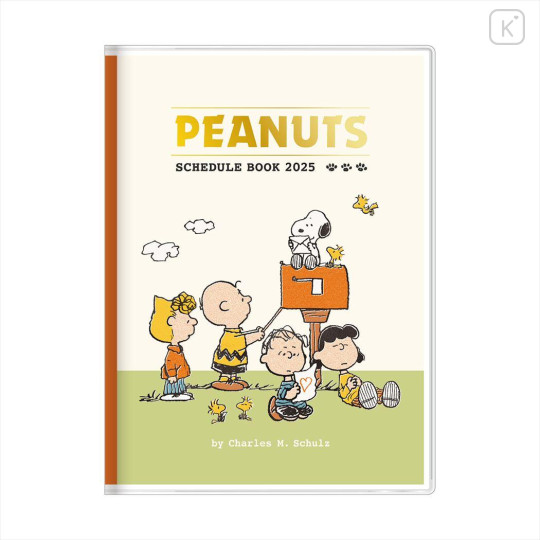 Japan Peanuts B6 Planner Weekly Schedule Book - 2025 / Snoopy & Kids - 1