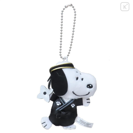 Japan Peanuts Mascot Holder - Snoopy / Japanese-themed Ninja - 1