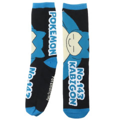 Japan Pokemon Crew Socks - Snorlax