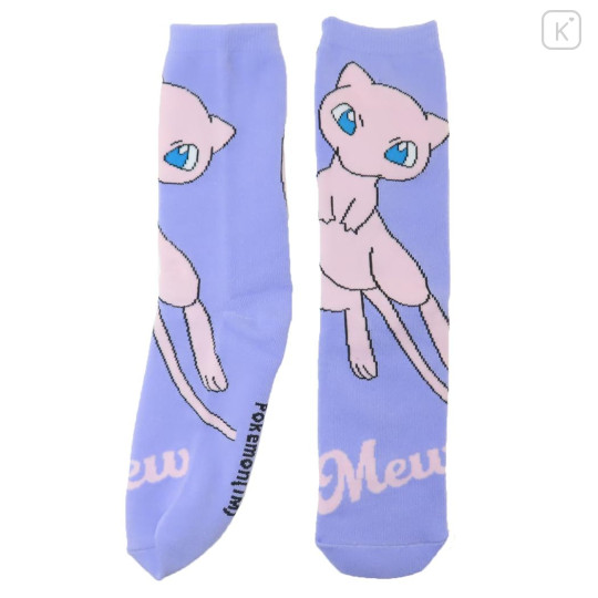 Japan Pokemon Crew Socks - Mew - 1