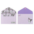 Japan Sanrio Mini Letter Set - Kuromi / All About - 3