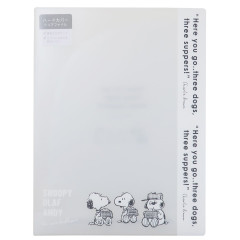 Japan Peanuts 6 Pockets A4 Index File Holder - Snoopy & Brothers