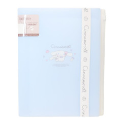 Japan Sanrio 6+1 Pockets A4 Index File Holder - Cinnamoroll / With Belt